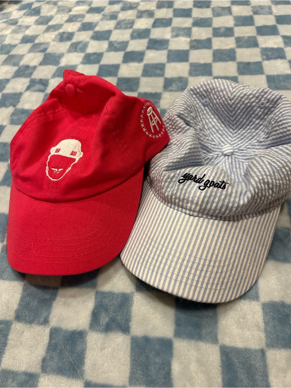 Barstool Spittin Chiclets & Hartford Yard Goats hat bundle